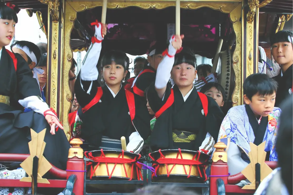 おしゃぎり乗り子募集